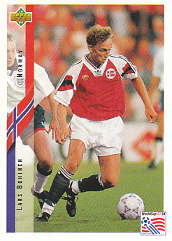 Lars Bohinen Norway Upper Deck World Cup 1994 Eng/Spa #121
